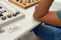 9. August: Und beim Schach mit Spielbrett.